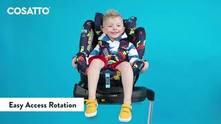 Cosatto All in All Rotate iSize Car Seat [upl. by Ayor]