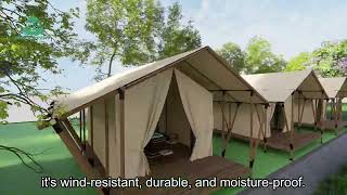 Experience Ultimate Luxury Glamping with TENTSXPERT [upl. by Fellner398]