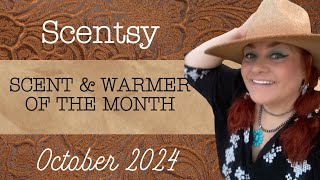 Scentsy Scent amp Warmer of the MonthOctober 2024 [upl. by Onavlis]