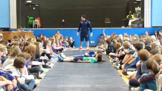 Demonstration by Kristian Thomas British Olympian at Ivanhoe College [upl. by Chariot]