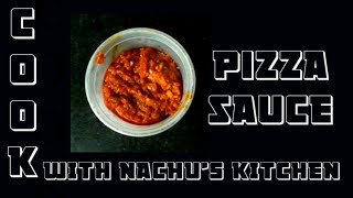 PIZZA SAUCE FOR 7 INCH PIZZAHOMEMADE SAUCEEASIER AND TASTY RECIPE😋😋😋🍕🍕 [upl. by Mulderig]