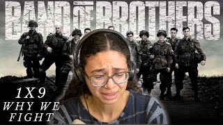 Band of Brothers 1x9 quotWhy We Fightquot REACTION [upl. by Eitnom79]