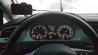 Golf MK7 TDI 20 ea288 27c Cold Start [upl. by Jamel]