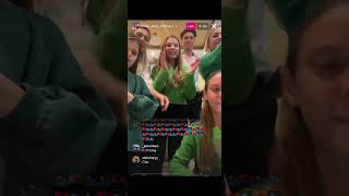 Steisi Eleni Zylfo festojne🥳 live ne instagram tek shtepia e teze Anes❤ urojne gezuar Vitin e Ri💘 [upl. by Eenttirb]