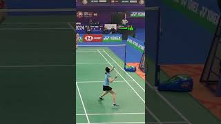 AN SE YOUNG VS BEIWEN ZHANG badmintonlovers [upl. by Ahsiekan509]