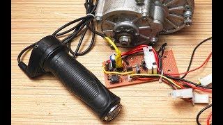 How to Make a 2436 Volt Ebike controllerunder 60 rupees [upl. by Nylarej]