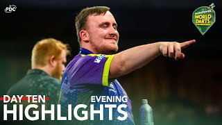 THE PRODIGY Day 10 Evening Highlights  202324 Paddy Power World Darts Championship [upl. by Eesak]