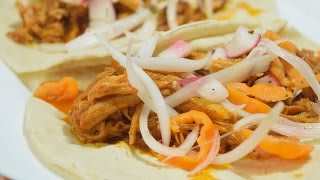 Cochinita pibil sin horno  Cochinita pibil en estufa [upl. by Ekrub75]