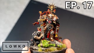 Painting the Warhammer 40k High Marshal Helbrecht with Lowko Ep 17 [upl. by Himelman883]