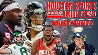 MUST WIN Games for the HOUSTON TEXANS and HOUSTON ROCKETS [upl. by Monafo122]