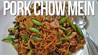 Easy Pork Chow Mein  SAM THE COOKING GUY recipe [upl. by Ernesta307]