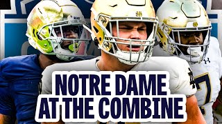 Notre Dame Football Players Set To Show Off At The 2024 NFL Combine [upl. by Weismann]