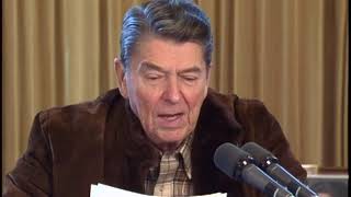 President Reagans Final Radio Address on January 14 1989 [upl. by Ocko]