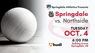 Springdale High School Volleyball  Springdale vs Fort Smith Northside [upl. by Netsrijk]