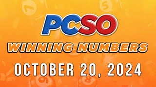 P292M Jackpot Ultra Lotto 658 2D 3D and Superlotto 649  October 20 2024 [upl. by Giamo]