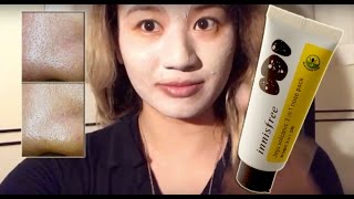 How to remove blackheads and reduce pore size Korean Product Review [upl. by Aihsenyt]