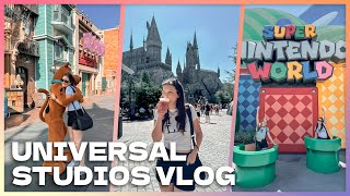 UM DIA NA UNIVERSAL STUDIOS CALIFÓRNIA COM HARRY POTTER E SUPER NINTENDO WORLD  VLOG [upl. by Mic53]