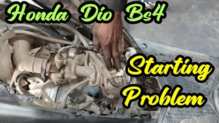 Honda Dio Bs4  Starting Problem viral honda viralvideo hondadio bs4 youtube [upl. by Nomyar]