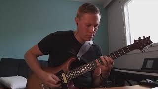 Summer Romance AntiGravity Love Song  Saxophone Solo on guitar Incubus Cover [upl. by Atiluap603]