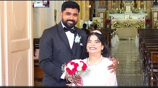 Mangalorean Catholic wedding of Melwyn and Sharel Nuptial mass Part 1 [upl. by Starr520]