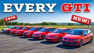 VW Golf GTI Generations DRAG RACE [upl. by Reilamag]