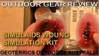 Simulaids Wound Simulation Moulage Kit PART 1 by Ralph Schwarz  Geoterrics Outdoors Australia [upl. by Safire209]