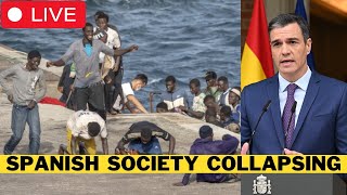 🚨 LIVE Spanish Government OPENS Border To Illegal Migrants [upl. by Keith]