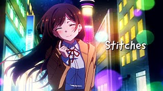 Shawn Mendes  Stitches AMV Kanojo Okarishimasu [upl. by Eirena643]