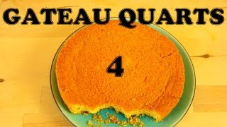 Recette 4 quarts  recette gateau facile  N°24 HD [upl. by Yalc]