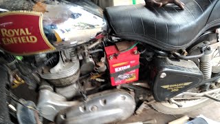 Royal Enfield machismo 350 wiring wiring problem and starting problem [upl. by Nosreg]