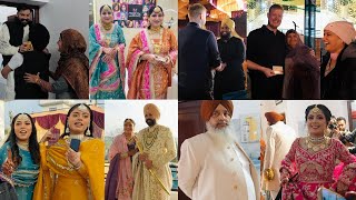 AGEYA VIAH WALA DIN  SOHRA FAMILY DE WEDDING OUTFITS  GORA TRYING INDIAN FOOD  INDER amp KIRAT [upl. by Lamb]