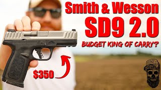 The New Budget King Of Carry SampW SD9 20 First Shots [upl. by Noland]