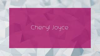 Cheryl Joyce  appearance [upl. by Darrey]