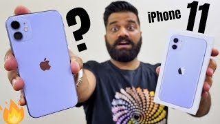 iPhone 11 Unboxing amp First Look  A Solid Champ🔥🔥🔥 [upl. by Zobe]