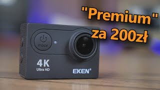 Eken H9R  lekka kamerka quot4K za 200zł [upl. by Eelamme]