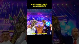 Every Crown Jewel 2024 Winners [upl. by Simpson447]