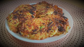 galettes de courgettes et pomme de terre facile et trop bonne ❤🌹❤🌹💖 [upl. by Major]