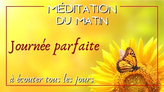 Méditation du matin  7 minutes pour sassurer une belle journée  antistress énergie positive [upl. by Eizzik]