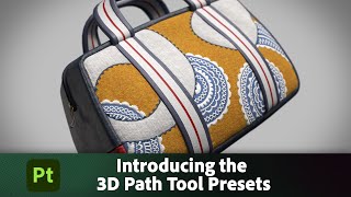 Introducing the 3D Path Tool Presets  Adobe Substance 3D [upl. by Ruscher]