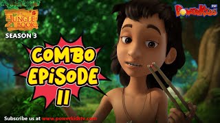 मोगली मेगा एपिसोड 162 The Jungle Book हिंदी कहानिया  मोगली कार्टून  Hindi KahaniyaPowerKidstv [upl. by Ecam]