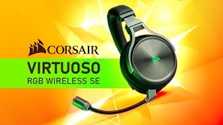 Corsair Virtuoso Review  ALMOST The Best Wireless Gaming Headset [upl. by Annaierb]