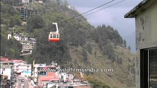 Ropeway ride in Gangtok Sikkim [upl. by Alvord]