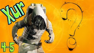 Destiny 2 Xur  Where is Xur Today  45 [upl. by Ettolrahs]