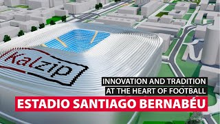 Nuevo Estadio Santiago Bernabéu  Spektakuläres Dach von Kalzip [upl. by Singband]