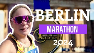 Berlin Marathon 2024 Race Day Vlog [upl. by Ahseenal]