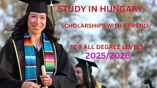 Hungary Government Stipendium Hungaricum Scholarship for Bachelors Masters and PhD [upl. by Ydur]