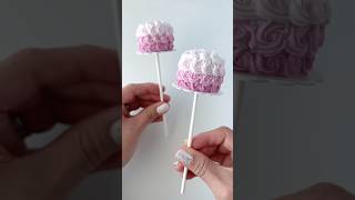 Pink Rosette Cake Pops [upl. by Ayatnahs]