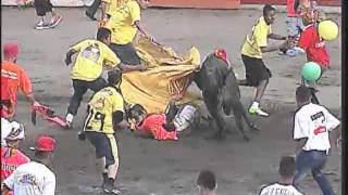 Resumen levantines Toros a la Tica Zapote  Sabado 5 enero 2013 [upl. by Annayt420]