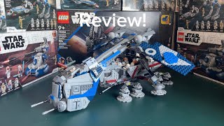 Bricoleur Bricks Republic Dropship with ATOT Review [upl. by Herm]