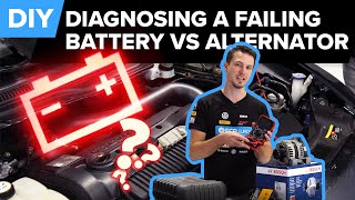 Car Electrical Systems Explained  How To Diagnose A Failing Alternator vs A Failing Battery [upl. by Alrzc]